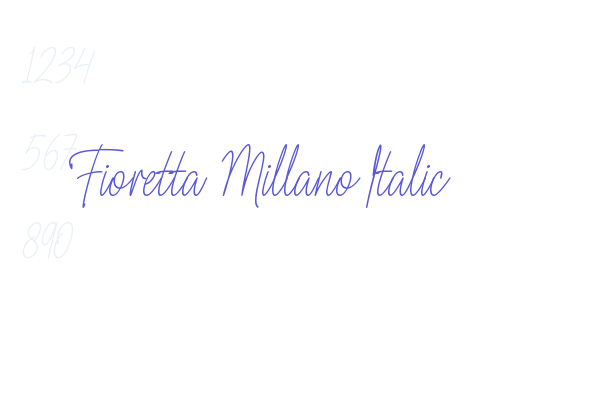 Fioretta Millano Italic