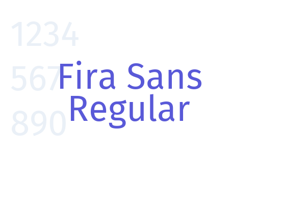 Fira Sans Regular