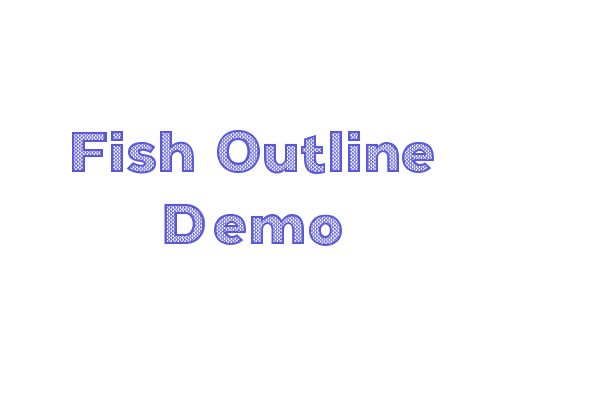 Fish Outline Demo