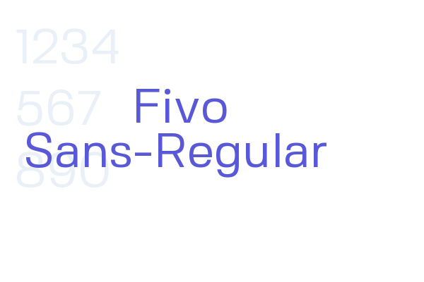 Fivo Sans-Regular