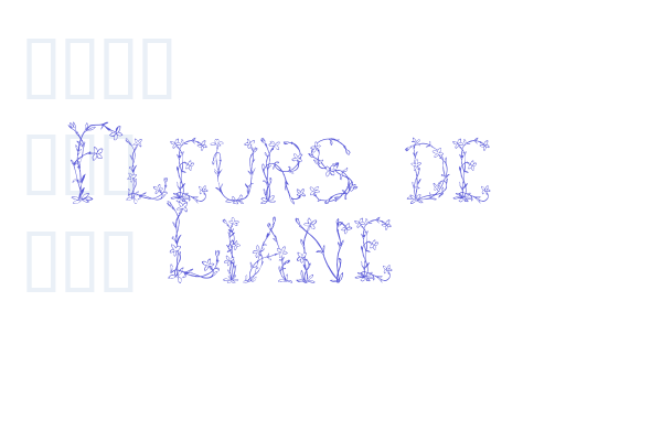 Fleurs de Liane