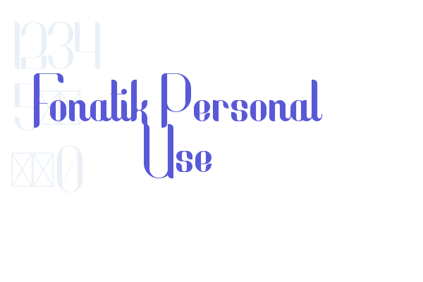 Fonatik Personal Use