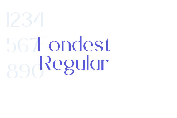 Fondest Regular