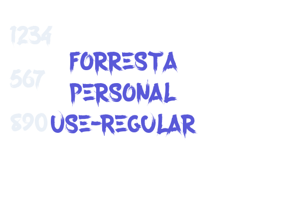 Forresta Personal Use-Regular