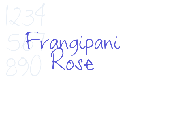 Frangipani Rose