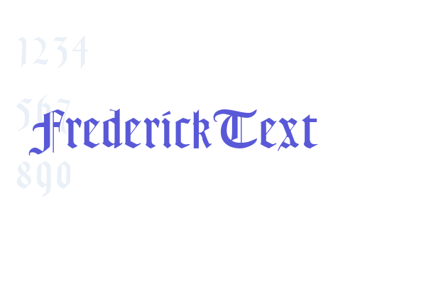 FrederickText