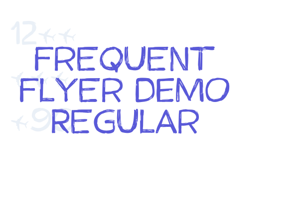 Frequent Flyer DEMO Regular