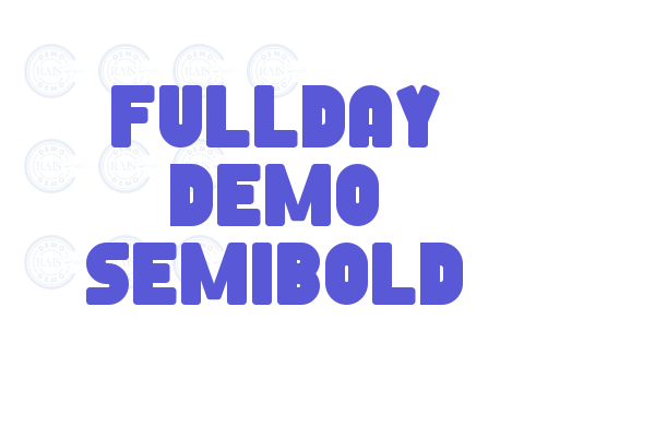 Fullday Demo Semibold