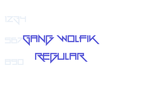 Gang Wolfik Regular