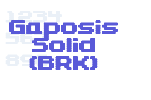 Gaposis Solid (BRK)