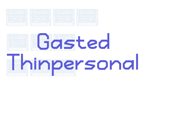 Gasted Thinpersonal