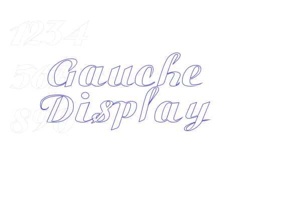 Gauche Display