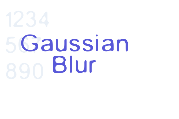 Gaussian Blur