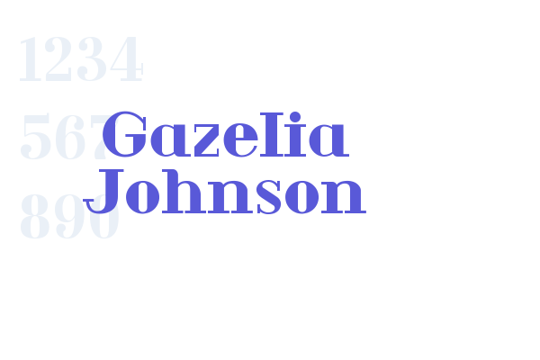 Gazelia Johnson