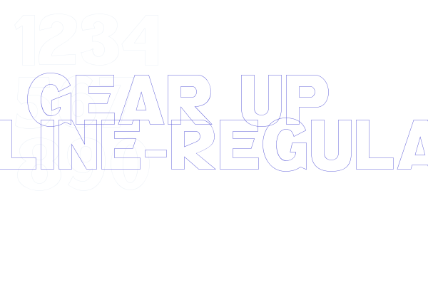 Gear Up Outline-Regular