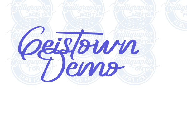 Geistown Demo