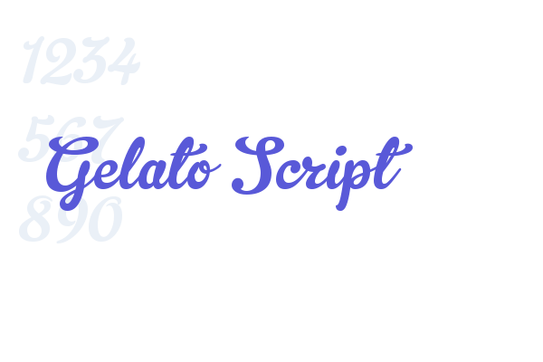 Gelato Script