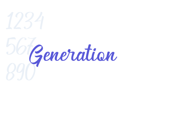 Generation