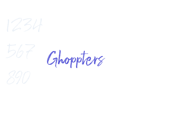 Ghoppters