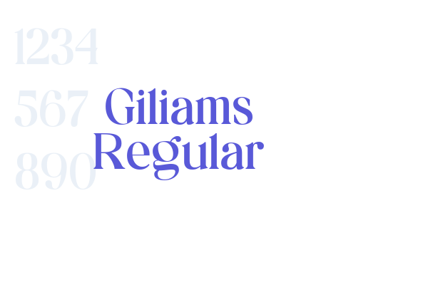 Giliams Regular