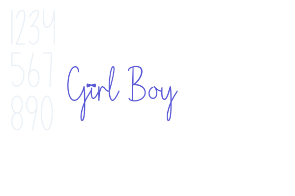 Girl Boy