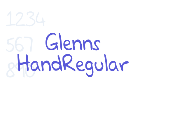 Glenns HandRegular