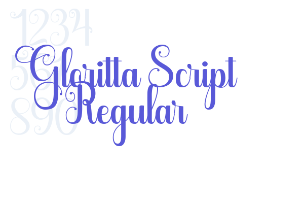 Gloritta Script Regular