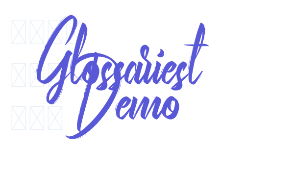 Glossariest Demo