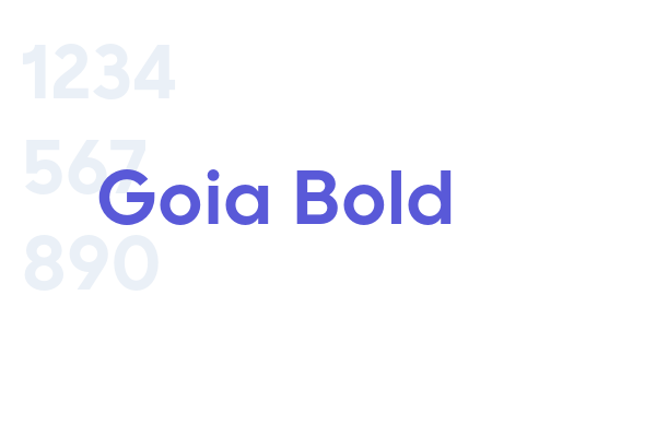 Goia Bold