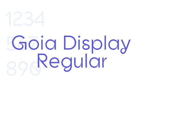 Goia Display Regular