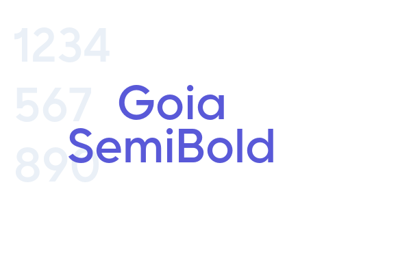 Goia SemiBold