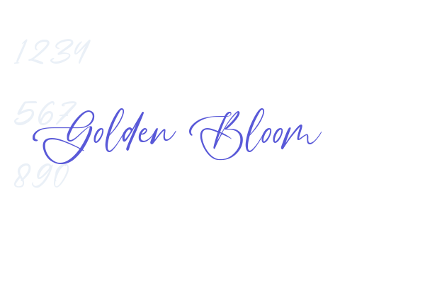 Golden Bloom