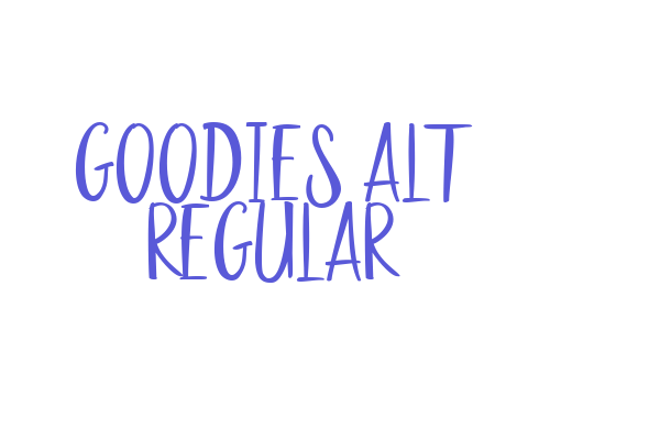 Goodies Alt2 Regular