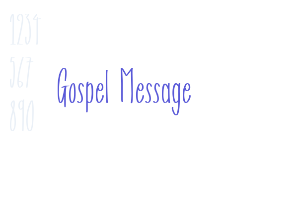 Gospel Message