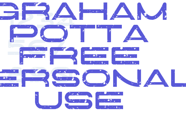 Graham Potta Free Personal Use