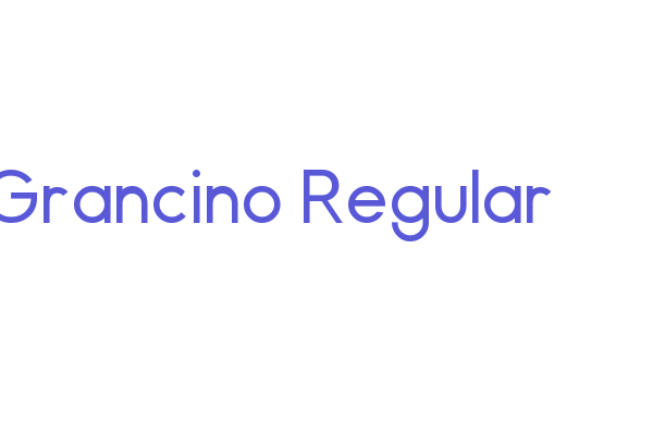 Grancino-Regular