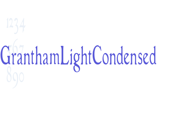 GranthamLightCondensed