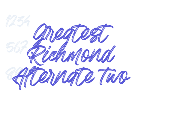 Greatest Richmond Alternate Two