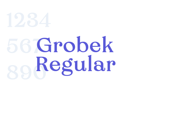 Grobek Regular