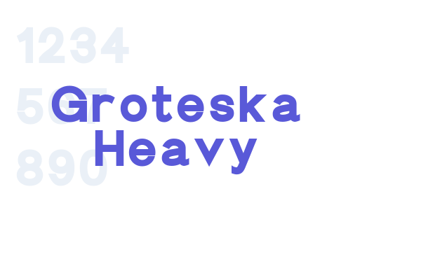 Groteska Heavy