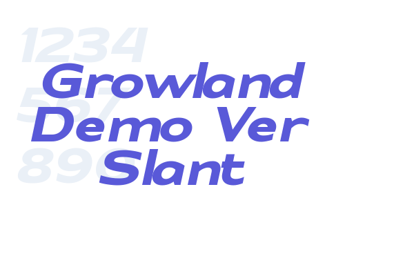 Growland Demo Ver Slant