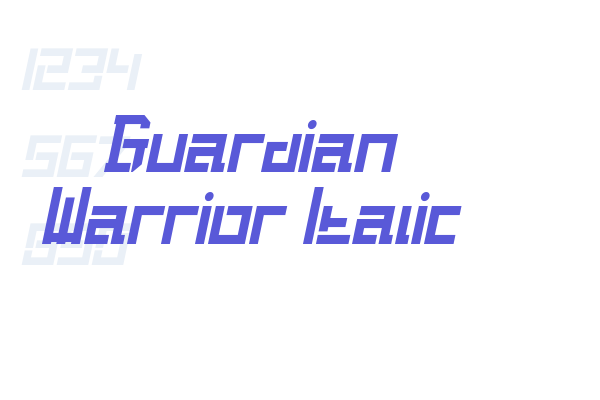 Guardian Warrior Italic