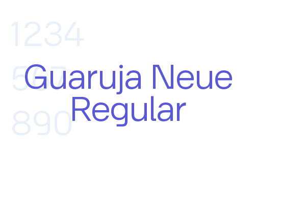 Guaruja Neue Regular