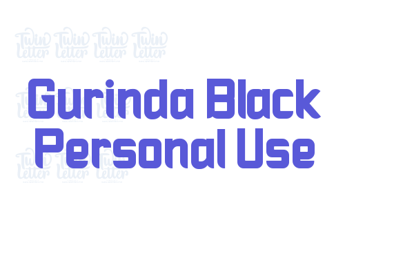 Gurinda Black Personal Use