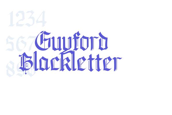 Guyford Blackletter