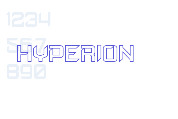 HYPERION - Font Free [ Download Now ]