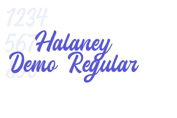 Halaney Demo-Regular