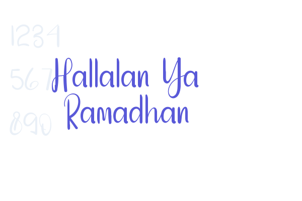 Hallalan Ya Ramadhan