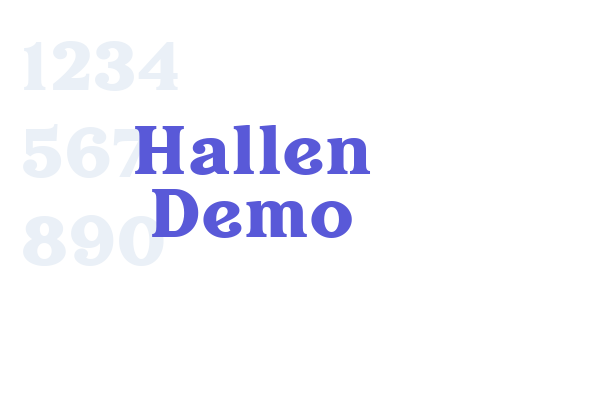 Hallen Demo