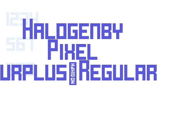 Halogenby Pixel Surplus-Regular